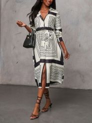 LA Angels Sukienka w kolorze kremowym rozmiar: S. Brązowe sukienki LA Angels, na co dzień, s, bez wzorów, z tkaniny, bez kołnierzyka, bez ramiączek, midi, proste. Za 174.43 zł.