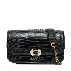 Torebka Guess. Czarne torebki klasyczne Guess, z aplikacjami, bez dodatków. Za 269.99 zł.