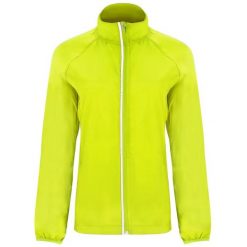 Wiatrówka Damska Glasgow Packaway Slim. Żółte kurtki sportowe ROLY, l, bez wzorów, bez kaptura, trekkingowe. Za 119.99 zł.