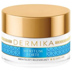 Dermika Meritum Forte Krem tłusty regenerujący na dzień i noc Kremy do twarzy 50 ml. Kremy do twarzy Dermika. Za 59.50 zł.