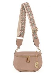 Anna Morellini Skórzana torebka "Domenica" w kolorze jasnoróżowym - 19 x 15 x 8 cm rozmiar: onesize. Różowe torby na ramię Anna Morellini, bez wzorów, z materiału, na ramię, bez dodatków. Za 260.99 zł.