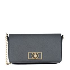 Torebka U.S. Polo Assn. Szare listonoszki U.S. Polo Assn., bez wzorów, bez dodatków. Za 219.99 zł.