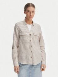 Vero Moda Koszula Linn 10308407 Biały Regular Fit. Białe koszule Vero Moda, l, bez wzorów, z wiskozy, bez kołnierzyka, bez ramiączek. Za 189.99 zł.