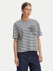 Weekend Max Mara T-Shirt Sabato 2615941112 Granatowy Regular Fit. Niebieskie t-shirty Weekend Max Mara, xs, bez wzorów, z bawełny, bez kołnierzyka, bez ramiączek. Za 679.99 zł.