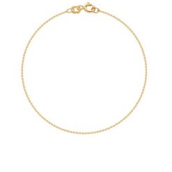 Bransoletka łańcuszek nitka pozłacana. Żółte bransoletki Lilou, pozłacane. Za 59.00 zł.