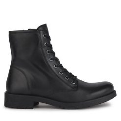Botki Geox. Żółte botki Geox, bez wzorów, bez obcasa, na płaskiej podeszwie, bez zapięcia. Za 769.99 zł.