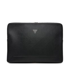 Torba na laptopa Guess. Czarne torby na laptopa Guess, z aplikacjami. Za 329.99 zł.