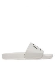 KARL LAGERFELD Klapki Kondo 2.0 KL80908A Biały. Białe klapki KARL LAGERFELD, bez wzorów, z tworzywa sztucznego, bez obcasa. Za 269.99 zł.
