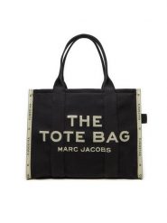 Marc Jacobs Torebka M0017048 Czarny. Czarne shopper Marc Jacobs, bez wzorów, z materiału, bez dodatków. Za 1,839.00 zł.