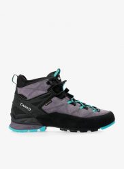 Buty podejściowe damskie AKU Rock DFS Mid GTX. Czarne trekkingi Aku, z gore-texu, trekkingowe. Za 855.40 zł.