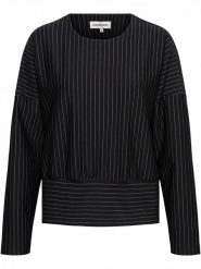 &Co Woman Koszulka "Danila" w kolorze czarnym rozmiar: XS. Czarne bluzki &Co Woman, xs, bez wzorów, bez kołnierzyka, bez ramiączek. Za 70.24 zł.