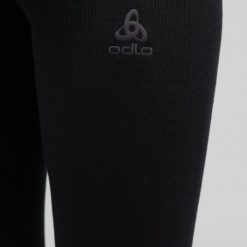 Spodnie termoaktywne damskie Odlo Active Warm Eco. Czarne bielizna sportowa Odlo, bez wzorów, narciarskie. Za 249.99 zł.