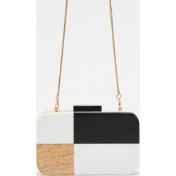 Drewniany kuferek - Biały. Kufry i kosmetyczki Reserved. Za 159.99 zł.