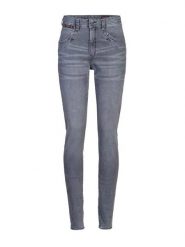 Herrlicher Dżinsy - Skinny fit - w kolorze szarym rozmiar: W25. Szare jeansy Herrlicher, bez wzorów, z podwyższonym stanem. Za 127.65 zł.