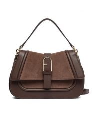 Furla Torebka WB01822 BX2567 CN 4286S 1007 Brązowy. Brązowe torebki klasyczne Furla, bez wzorów, ze skóry, bez dodatków. Za 2,139.00 zł.