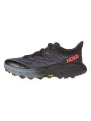 HOKA ONE ONE Buty "Speedgoat 5" w kolorze czarnym do biegania rozmiar: 42. Czarne obuwie sportowe Hoka One One, z materiału, bez zapięcia, do biegania. Za 571.03 zł.