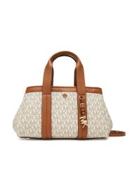 MICHAEL Michael Kors Torebka Romee 32T5G1ZC1B Beżowy. Brązowe torebki klasyczne MICHAEL Michael Kors, bez wzorów, ze skóry, bez dodatków. Za 1,109.00 zł.