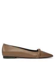 Furla Baleriny Core Ballerina T.10 YH37FCD-X30000-1257S-10074100 Beżowy. Brązowe baleriny Furla, bez wzorów, ze skóry, bez obcasa. Za 1,229.00 zł.
