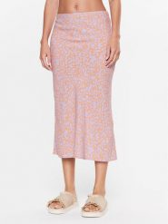 Roxy Spódnica midi ERJWK03140 Różowy Regular Fit. Czerwone spódnice Roxy, m, bez wzorów, z wiskozy, midi. Za 449.99 zł.