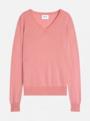 Perfect Cashmere Kaszmirowy sweter "Gardoria" w kolorze łososiowym rozmiar: XL. Różowe swetry Perfect Cashmere, xl, bez wzorów, z kaszmiru, bez ramiączek. Za 369.99 zł.