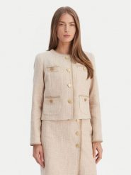 Luisa Spagnoli Marynarka Vasari 542790 Beżowy Regular Fit. Brązowe marynarki i żakiety LUISA SPAGNOLI, bez wzorów, z bawełny. Za 2,169.00 zł.