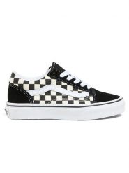 Vans Skórzane sneakersy "UY Old Skool" w kolorze czarnym rozmiar: 33. Czarne trampki Vans, bez wzorów, bez zapięcia. Za 175.67 zł.