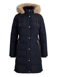 LAUREN RALPH LAUREN Płaszcz zimowy 297957509008 Granatowy Regular Fit. Niebieskie płaszcze Lauren Ralph Lauren, na zimę, xl, bez wzorów, z syntetyku, bez kaptura. Za 1,499.00 zł.