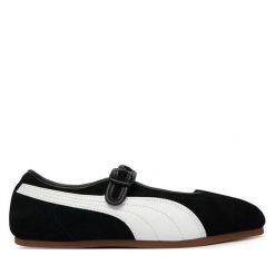 Baleriny Puma. Czarne baleriny Puma, bez wzorów, bez obcasa. Za 329.99 zł.