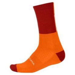 Skarpety damskie Endura Baa Baa Merino Winter W harvest. Brązowe skarpety ENDURA, bez wzorów, z wełny. Za 69.99 zł.