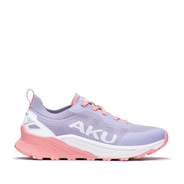 Buty trekkingowe damskie Aku Aira. Czerwone trekkingi Aku, z materiału, trekkingowe. Za 339.00 zł.