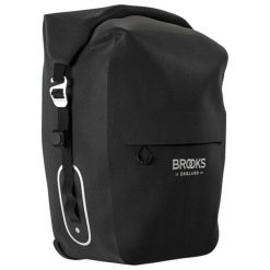 Torba Rowerowa Single Scape L 18-22L. Czarne torby na ramię Brooks England, bez wzorów, z materiału, na ramię, bez dodatków. Za 590.49 zł.