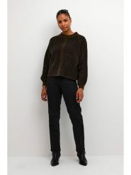 Kaffe Sweter w kolorze khaki rozmiar: S. Brązowe swetry Kaffe, s, bez wzorów, bez ramiączek. Za 122.38 zł.