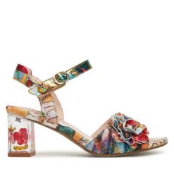 Sandały Laura Vita. Sandały Laura Vita, bez wzorów, bez obcasa, na słupku, bez zapięcia. Za 389.99 zł.