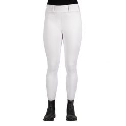 Damskie legginsy jeździeckie z pełną przyczepnością Euro-Star Enforce. Niebieskie legginsy EURO-STAR, l, bez wzorów, z materiału. Za 538.00 zł.