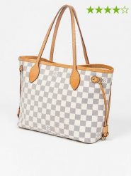 Louis Vuitton Torebka "Neverfull PM" w kolorze kremowo-szarym - 37 x 22 x 13 cm rozmiar: onesize. Szare torby na ramię Louis Vuitton, w ażurowe wzory, z materiału, na ramię, bez dodatków. Za 6,416.99 zł.