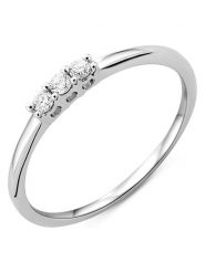 Revoni Złoty pierścionek z diamentami rozmiar: 58. Szare pierścionki Revoni, z diamentem, złote. Za 1,043.99 zł.