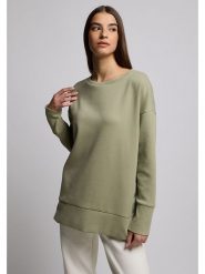 ELBSAND Bluza "Josune" w kolorze szarobrązowym rozmiar: XS. Brązowe bluzy ELBSAND, xs, bez wzorów, bez kaptura. Za 122.96 zł.