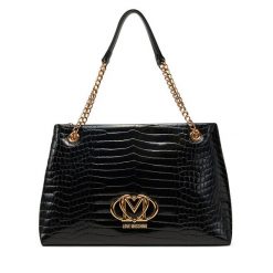 Torebka LOVE MOSCHINO. Czarne torebki klasyczne Love Moschino, bez wzorów, bez dodatków. Za 569.99 zł.