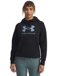 Under Armour Bluza polarowa w kolorze czarnym rozmiar: S. Czarne bluzy Under Armour, s, bez wzorów, z polaru, bez kaptura. Za 156.61 zł.