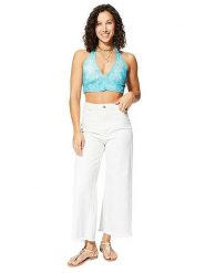 Ipanima Top w kolorze błękitnym rozmiar: 34-40. Niebieskie topy Ipanima, bez wzorów, bez kołnierzyka, bez ramiączek. Za 34.99 zł.