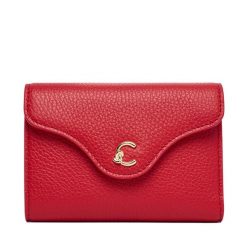 Portfel Coccinelle. Czerwone portfele Coccinelle, bez wzorów. Za 649.99 zł.