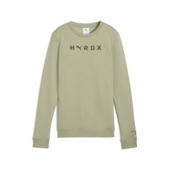 Damska gruba bluza PUMA x HYROX PUMA Lux Army Green. Zielone bluzy sportowe Puma, s, bez wzorów, bez kaptura. Za 329.00 zł.