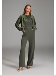 SWING Kurtka w kolorze khaki rozmiar: 40. Brązowe kurtki Swing, bez wzorów, bez kaptura. Za 199.95 zł.
