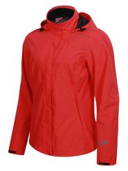Protective Kurtka przeciwdeszczowa "Rain II" w kolorze czerwonym rozmiar: 40. Czerwone kurtki sportowe Protective, m, bez wzorów, bez kaptura, outdoorowe. Za 149.31 zł.