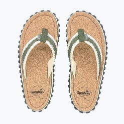 Japonki GUMBIES CORKER FLIP-FLOPS UNISEX. Zielone klapki Gumbies, bez wzorów, bez obcasa. Za 149.99 zł.
