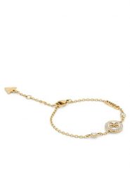 Guess Bransoletka JUBB03 120JW Złoty. Żółte bransoletki Guess, metalowe. Za 249.99 zł.