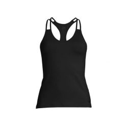 Koszulka Casal V-Neck Racerback Sportowa Damska Oddychająca do Jogi. Czarne koszulki sportowe Casall, bez wzorów, bez ramiączek, na jogę i pilates. W wyprzedaży za 159.00 zł.