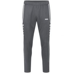 Damskie spodnie dresowe do treningu Jako Allround. Brązowe spodnie sportowe JAKO, bez wzorów, z dresówki, na fitness i siłownię. Za 262.50 zł.