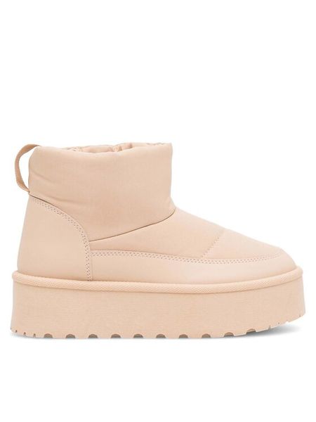 Jenny Fairy Śniegowce Amy NS070301-01 Beżowy. Brązowe trapery i śniegowce Jenny Fairy, z materiału. Za 179.99 zł.