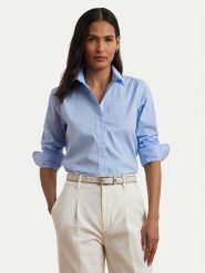 LAUREN RALPH LAUREN Koszula 200684553002 Błękitny Regular Fit. Niebieskie koszule Lauren Ralph Lauren, m, bez wzorów, z bawełny, bez kołnierzyka, bez ramiączek. Za 349.99 zł.